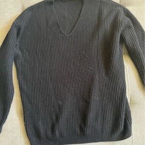 Jenni Kayne Cabin Sweater Black XXS